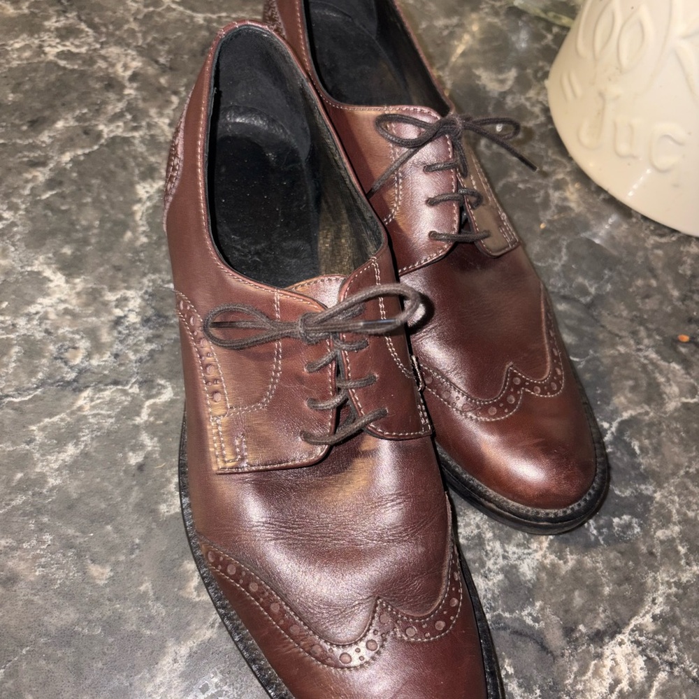 Sundance Rich Brown Leather Oxford lace up - Picture 4 of 11